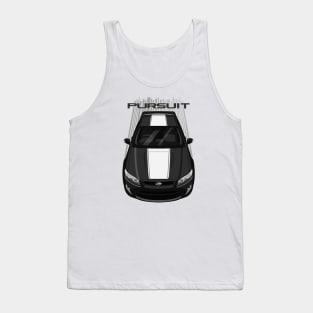 Ford FPV Pursuit UTE - White - Black - White Stripe Tank Top